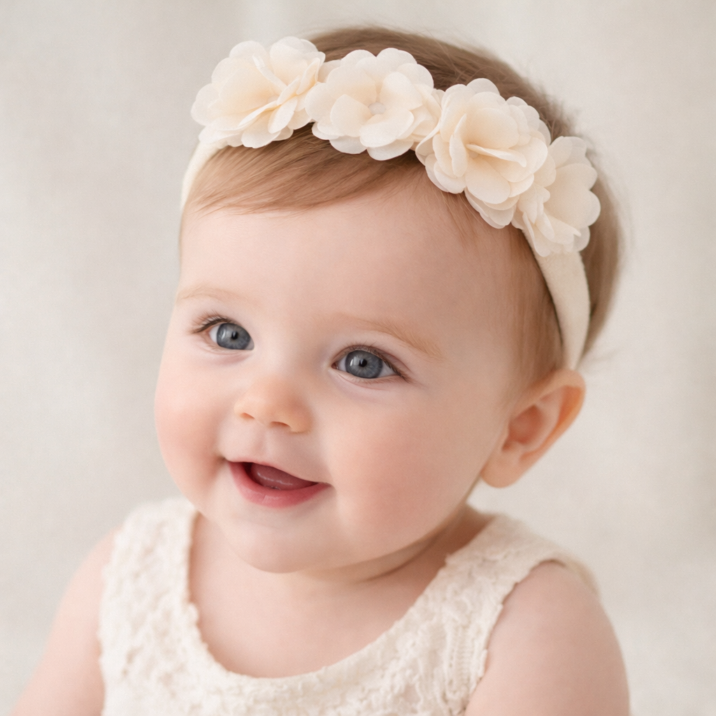 Floral Garland - Peach