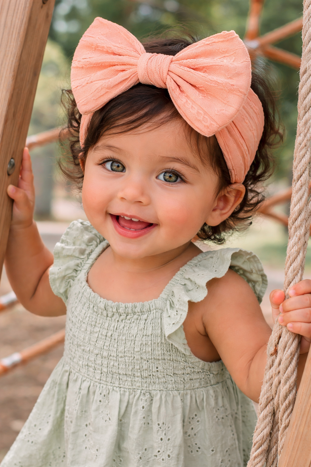 BOW BOW - Rose-Gold / Peach