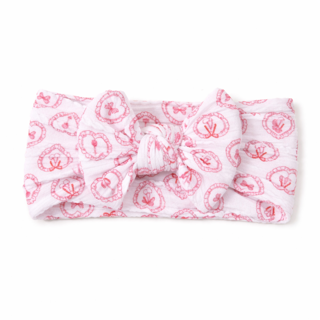 Valentine -  Pink/White