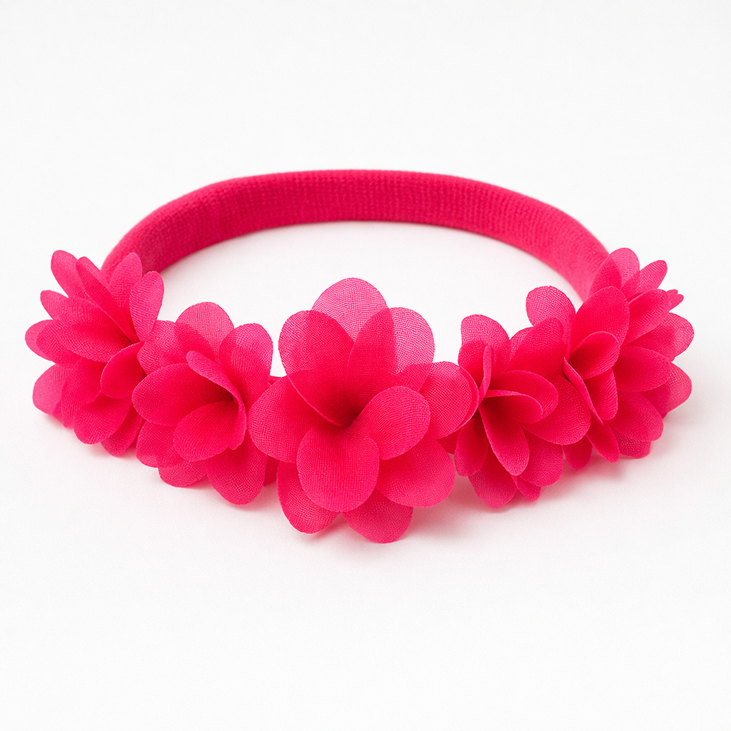 Floral Garland - Hot Pink